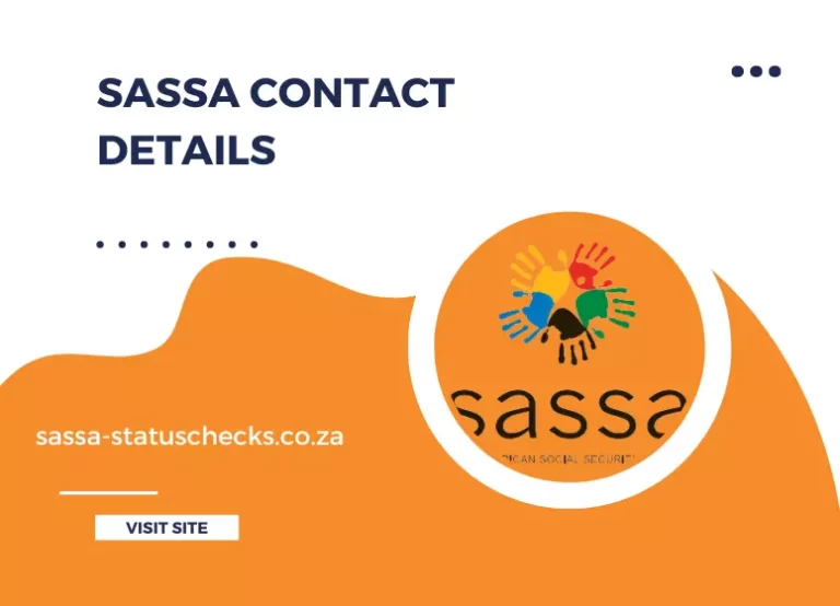 SASSA Contact Details